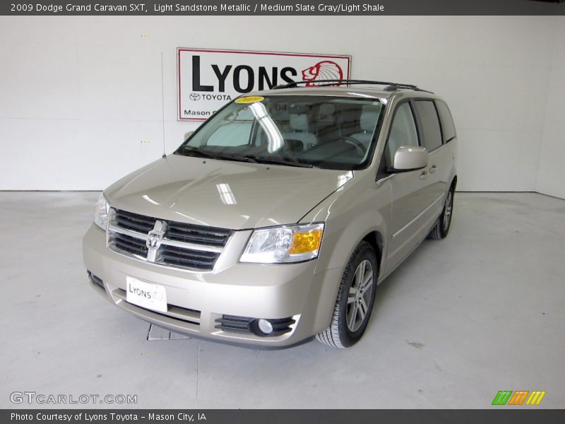 Light Sandstone Metallic / Medium Slate Gray/Light Shale 2009 Dodge Grand Caravan SXT