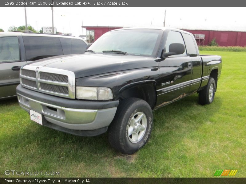 Black / Agate Black 1999 Dodge Ram 1500 SLT Extended Cab 4x4
