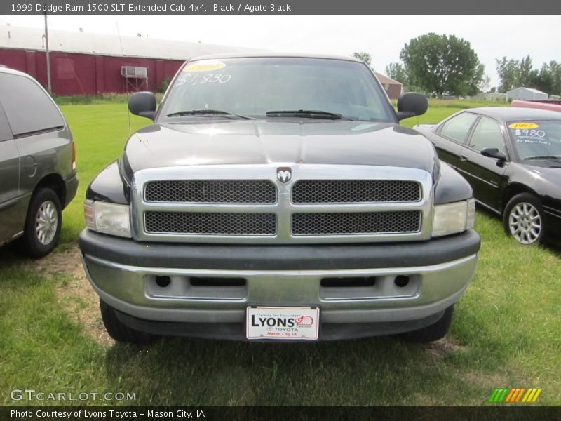 Black / Agate Black 1999 Dodge Ram 1500 SLT Extended Cab 4x4