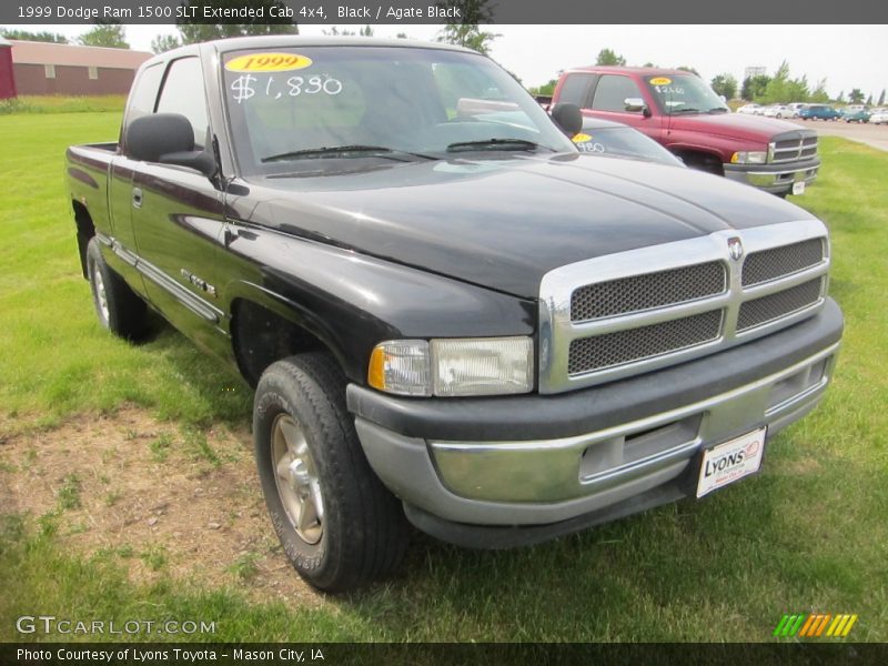 Black / Agate Black 1999 Dodge Ram 1500 SLT Extended Cab 4x4