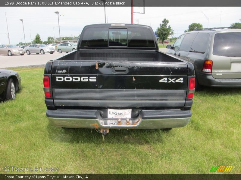 Black / Agate Black 1999 Dodge Ram 1500 SLT Extended Cab 4x4