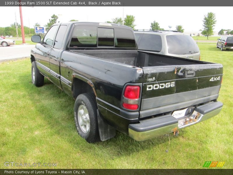 Black / Agate Black 1999 Dodge Ram 1500 SLT Extended Cab 4x4
