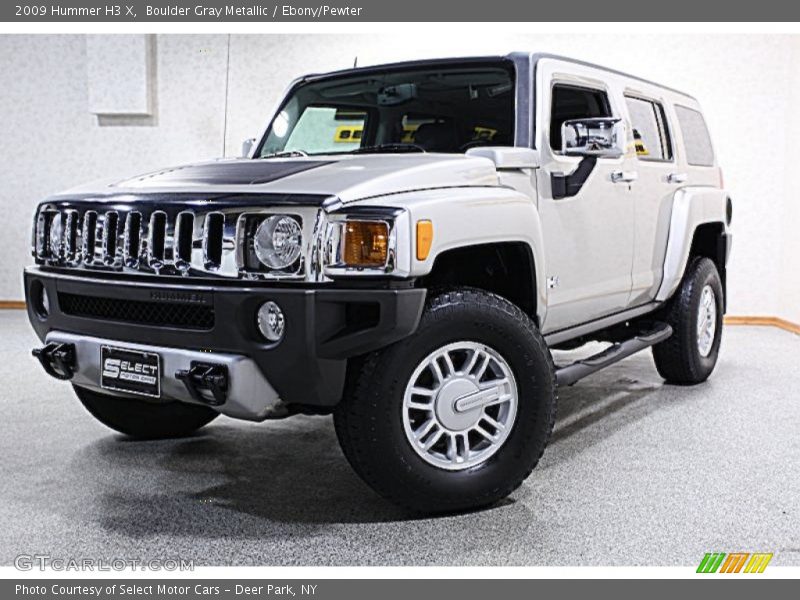 Boulder Gray Metallic / Ebony/Pewter 2009 Hummer H3 X