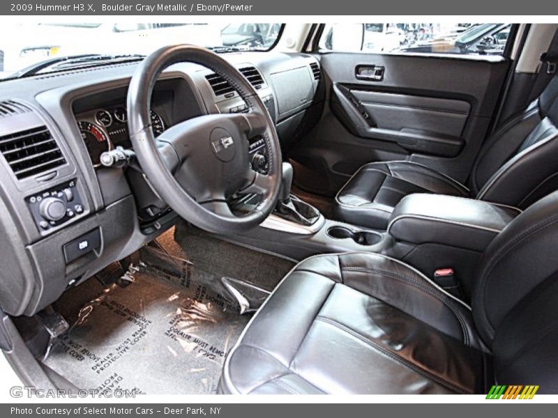 Boulder Gray Metallic / Ebony/Pewter 2009 Hummer H3 X