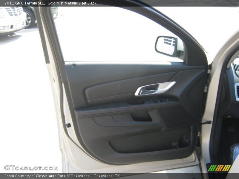 Gold Mist Metallic / Jet Black 2011 GMC Terrain SLE