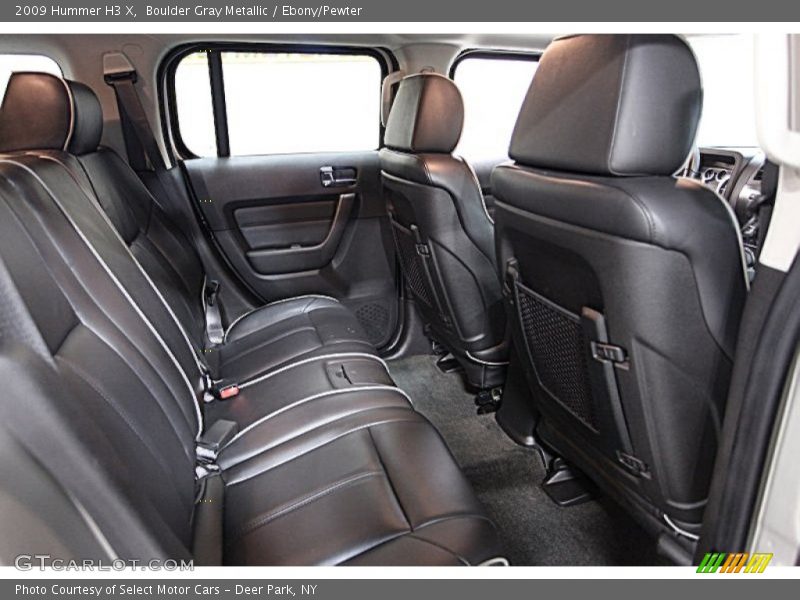 Boulder Gray Metallic / Ebony/Pewter 2009 Hummer H3 X
