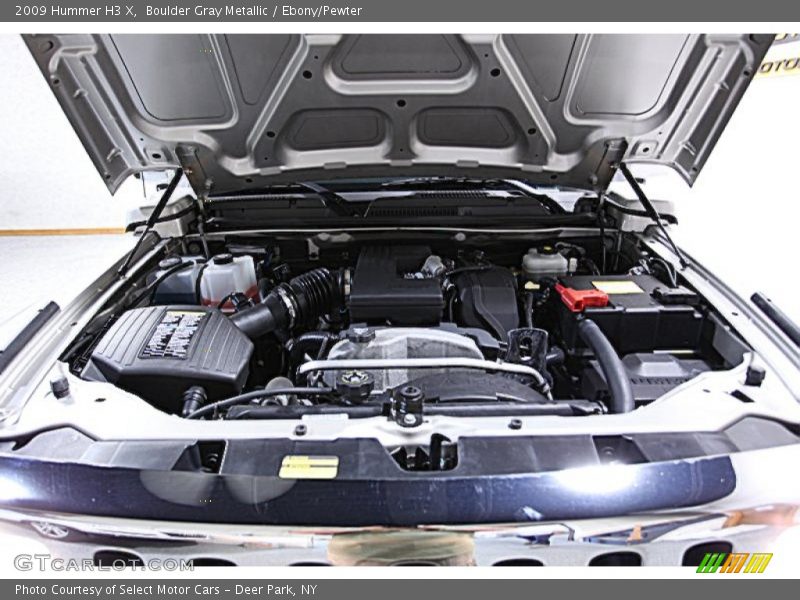 Boulder Gray Metallic / Ebony/Pewter 2009 Hummer H3 X