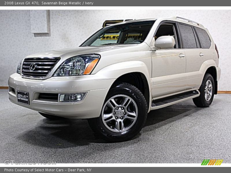 Savannah Beige Metallic / Ivory 2008 Lexus GX 470