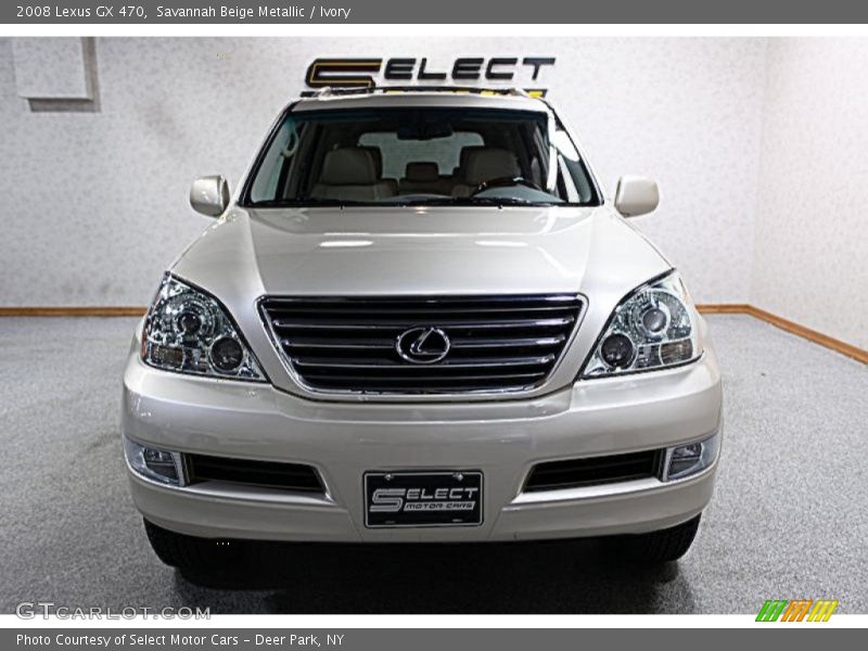 Savannah Beige Metallic / Ivory 2008 Lexus GX 470