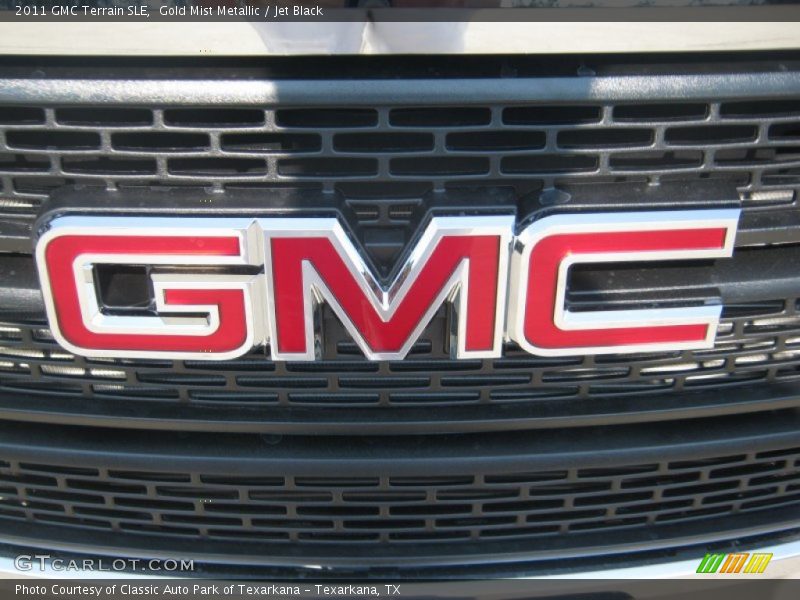 Gold Mist Metallic / Jet Black 2011 GMC Terrain SLE