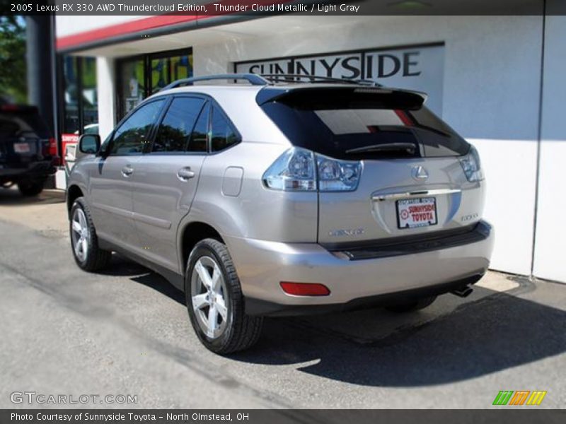 Thunder Cloud Metallic / Light Gray 2005 Lexus RX 330 AWD Thundercloud Edition