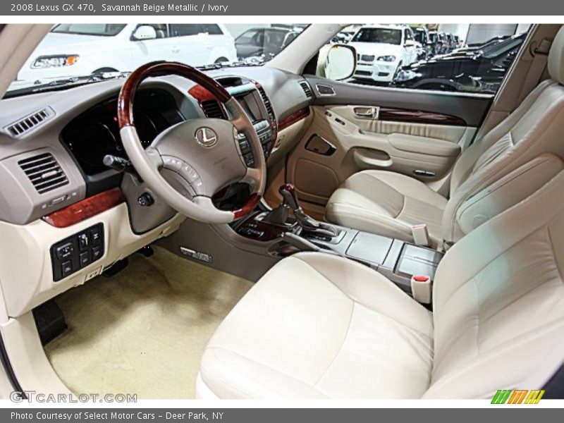 Savannah Beige Metallic / Ivory 2008 Lexus GX 470