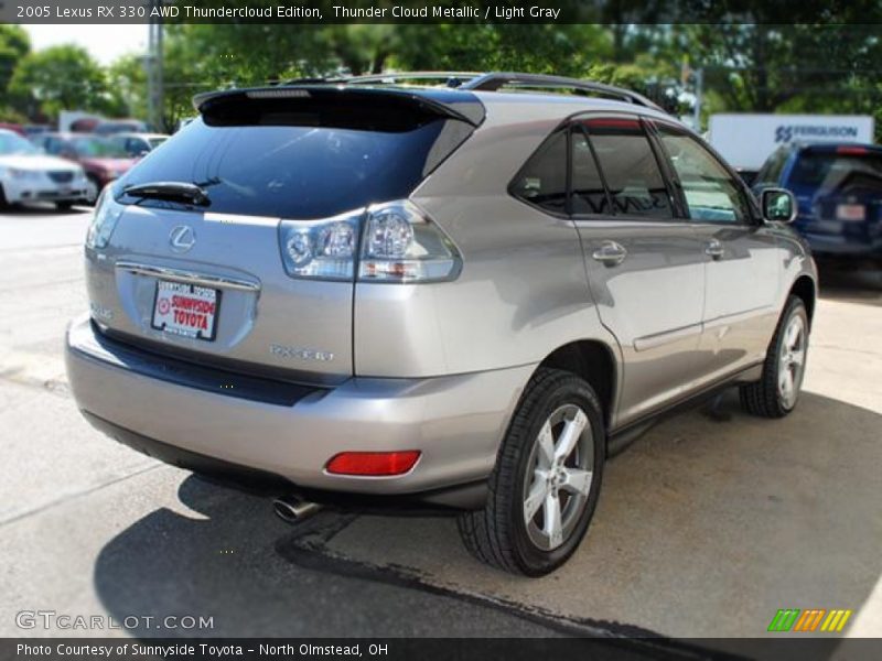 Thunder Cloud Metallic / Light Gray 2005 Lexus RX 330 AWD Thundercloud Edition