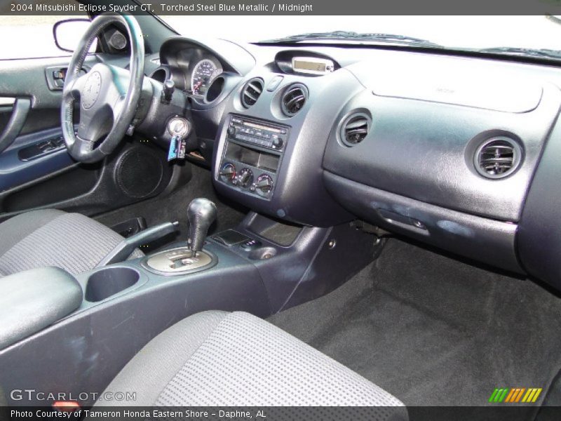 Dashboard of 2004 Eclipse Spyder GT