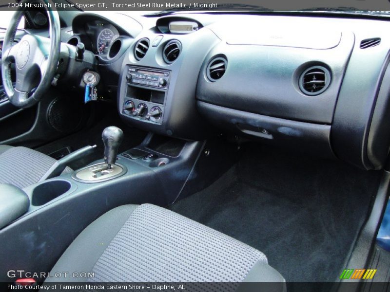 Dashboard of 2004 Eclipse Spyder GT
