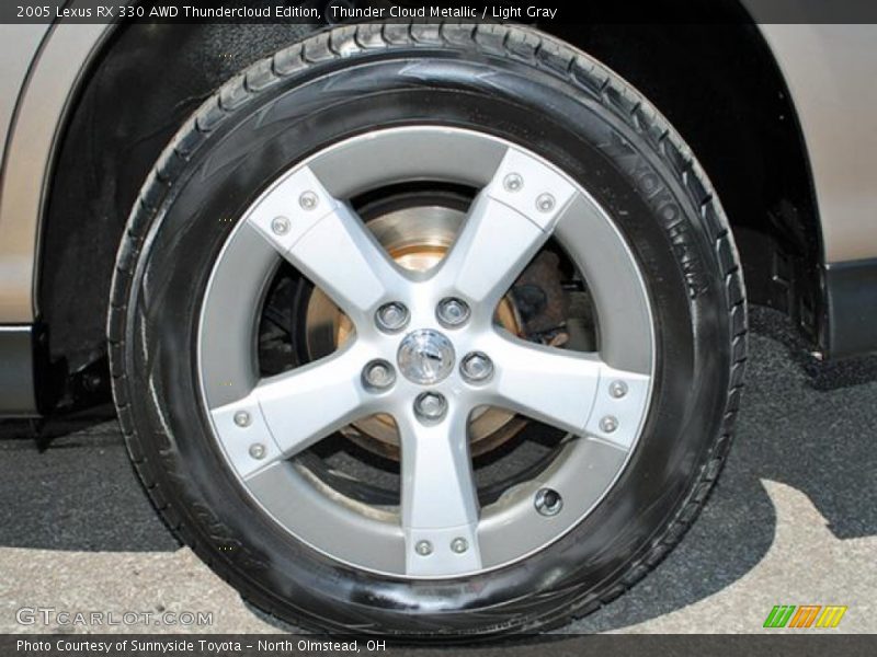 Thunder Cloud Metallic / Light Gray 2005 Lexus RX 330 AWD Thundercloud Edition