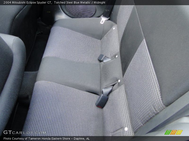 Torched Steel Blue Metallic / Midnight 2004 Mitsubishi Eclipse Spyder GT