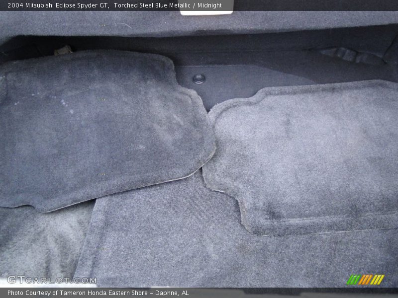Torched Steel Blue Metallic / Midnight 2004 Mitsubishi Eclipse Spyder GT