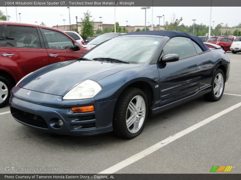 Front 3/4 View of 2004 Eclipse Spyder GT