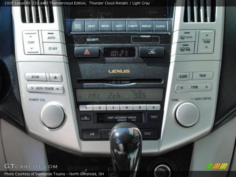 Thunder Cloud Metallic / Light Gray 2005 Lexus RX 330 AWD Thundercloud Edition
