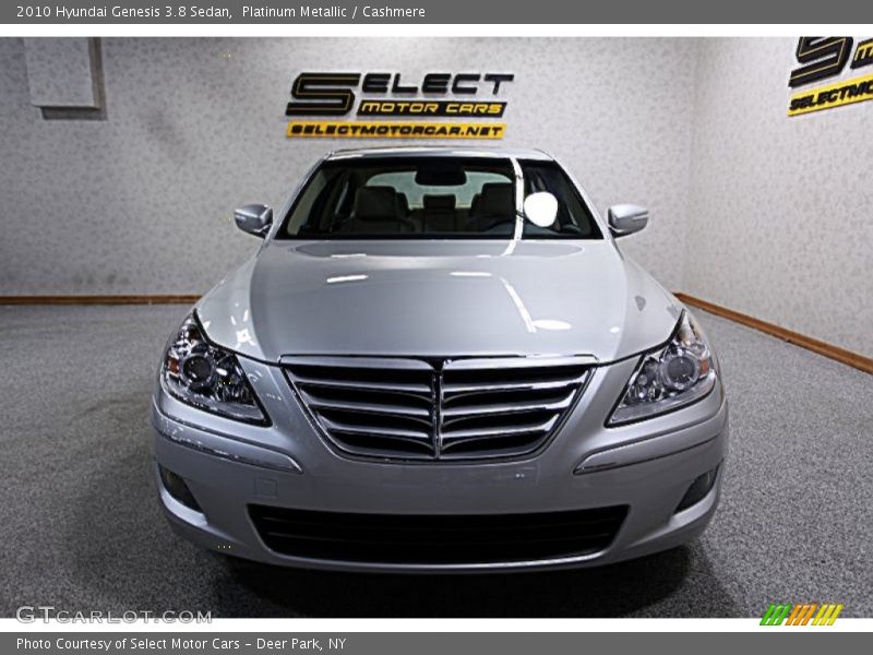 Platinum Metallic / Cashmere 2010 Hyundai Genesis 3.8 Sedan