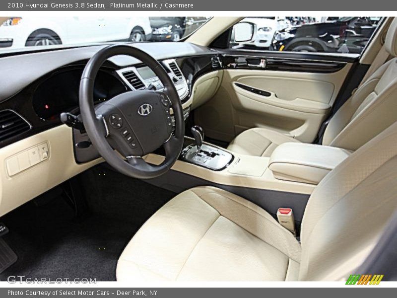  2010 Genesis 3.8 Sedan Cashmere Interior