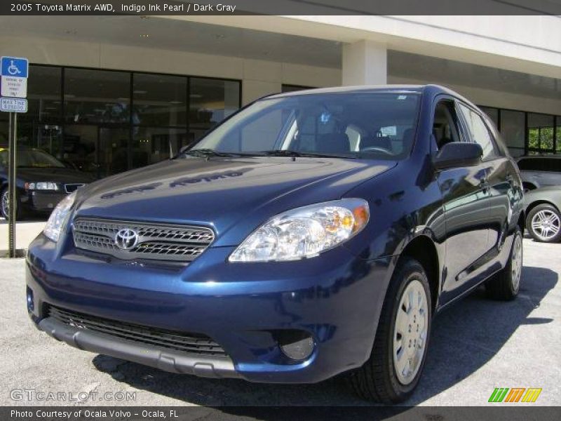 Indigo Ink Pearl / Dark Gray 2005 Toyota Matrix AWD