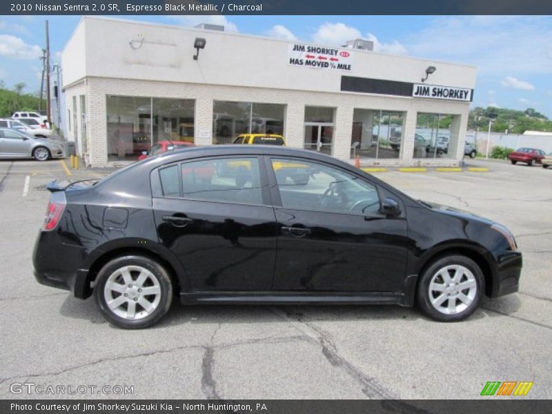 Espresso Black Metallic / Charcoal 2010 Nissan Sentra 2.0 SR