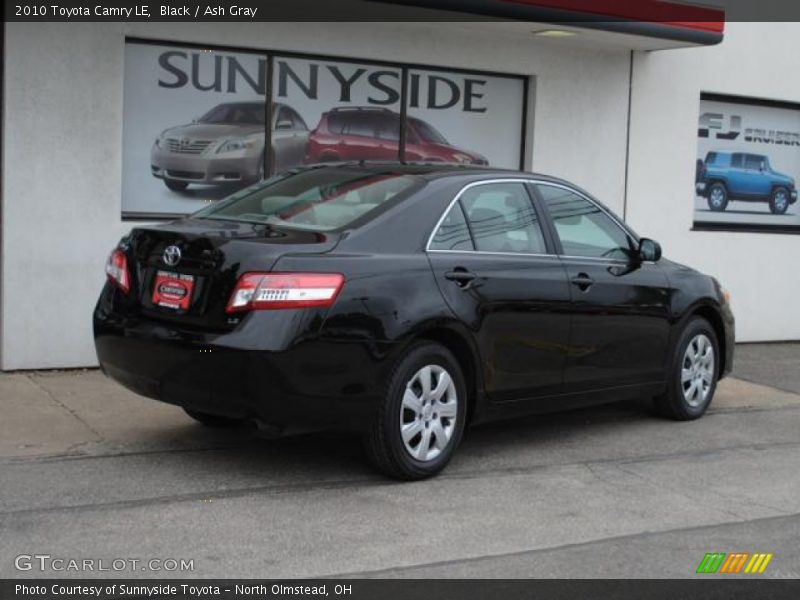 Black / Ash Gray 2010 Toyota Camry LE