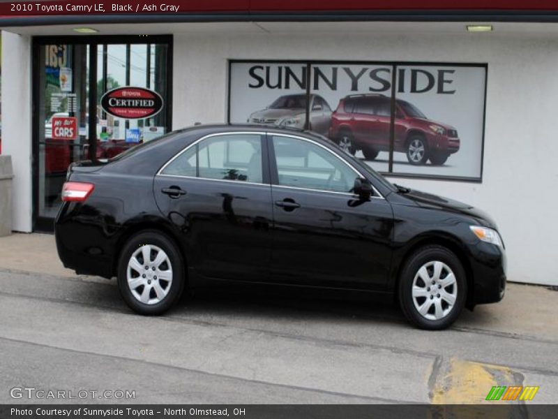 Black / Ash Gray 2010 Toyota Camry LE