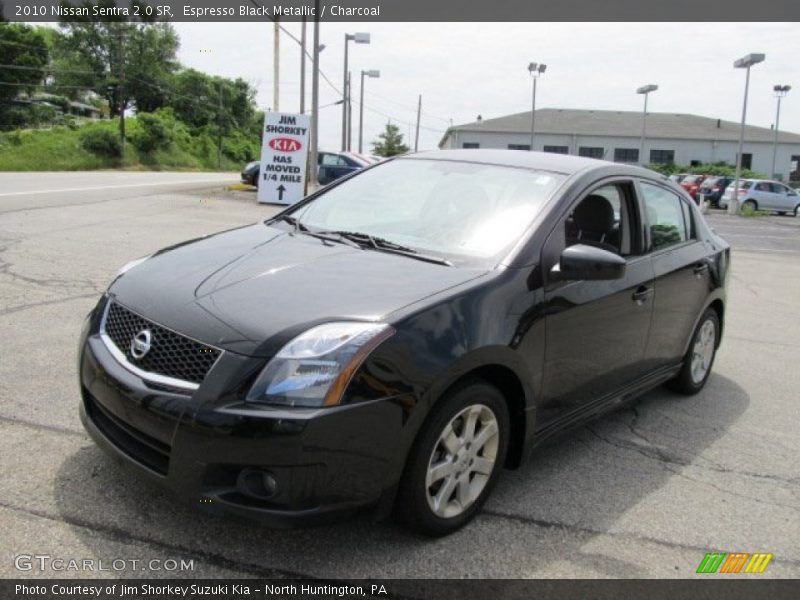 Espresso Black Metallic / Charcoal 2010 Nissan Sentra 2.0 SR