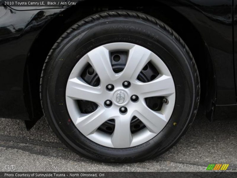 Black / Ash Gray 2010 Toyota Camry LE