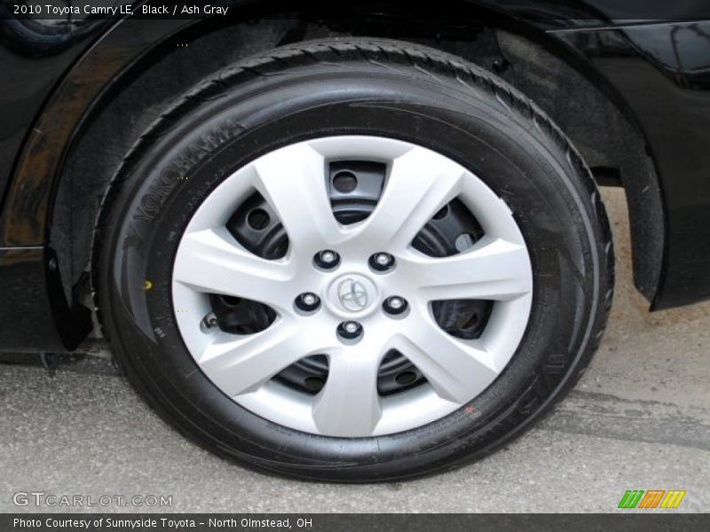 Black / Ash Gray 2010 Toyota Camry LE
