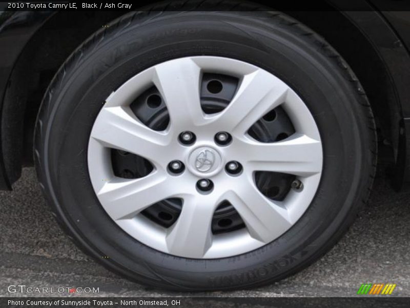 Black / Ash Gray 2010 Toyota Camry LE