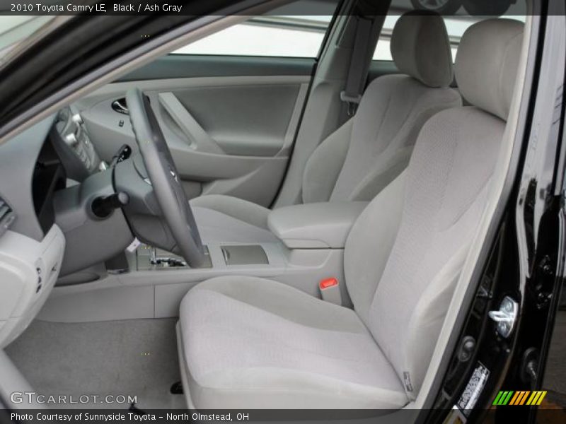 Black / Ash Gray 2010 Toyota Camry LE
