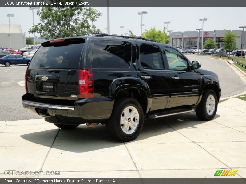 Black / Ebony 2008 Chevrolet Tahoe Z71 4x4