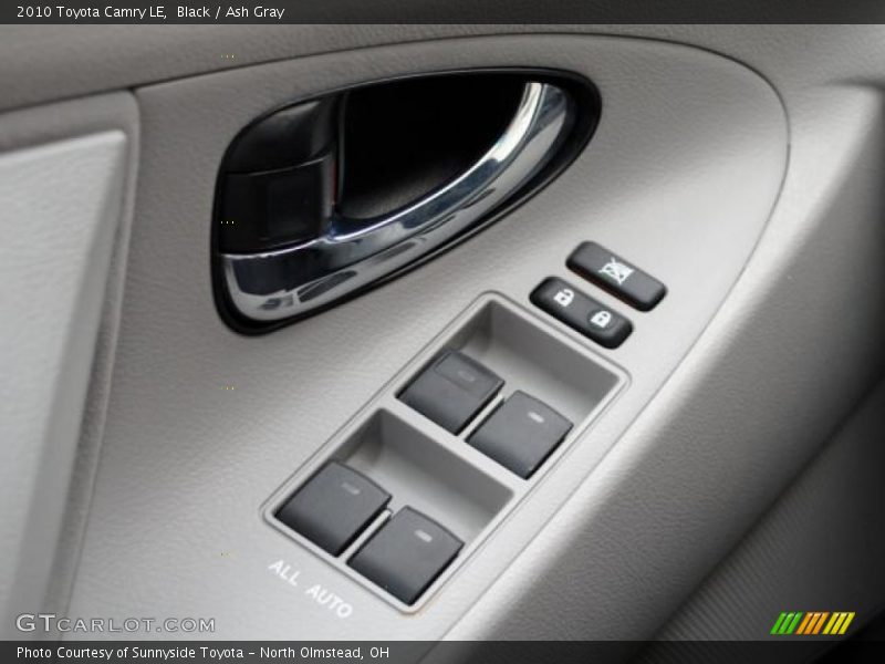 Black / Ash Gray 2010 Toyota Camry LE