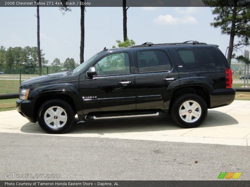 Black / Ebony 2008 Chevrolet Tahoe Z71 4x4