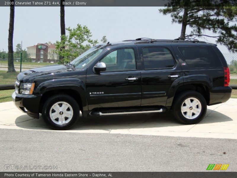 Black / Ebony 2008 Chevrolet Tahoe Z71 4x4
