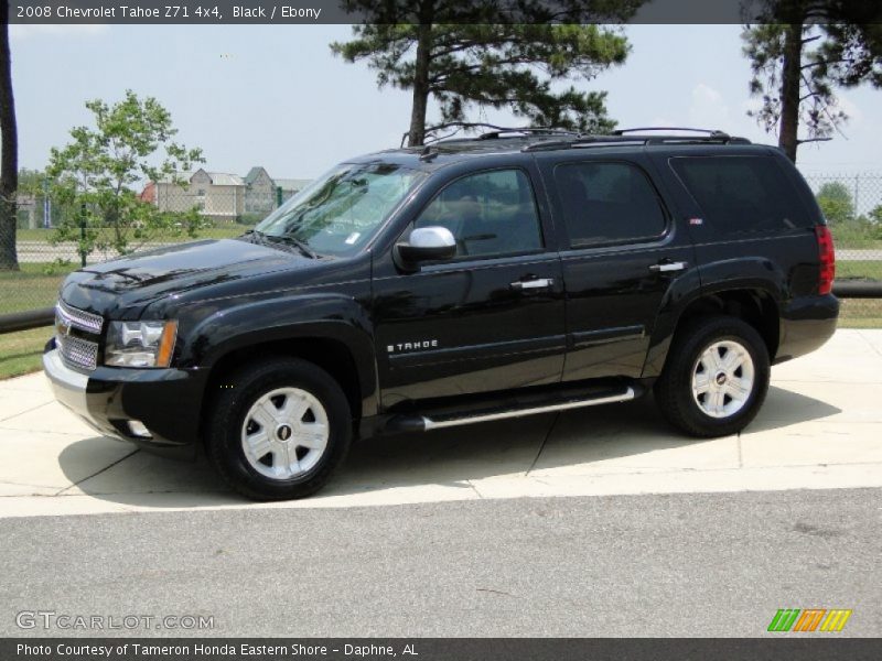 Black / Ebony 2008 Chevrolet Tahoe Z71 4x4