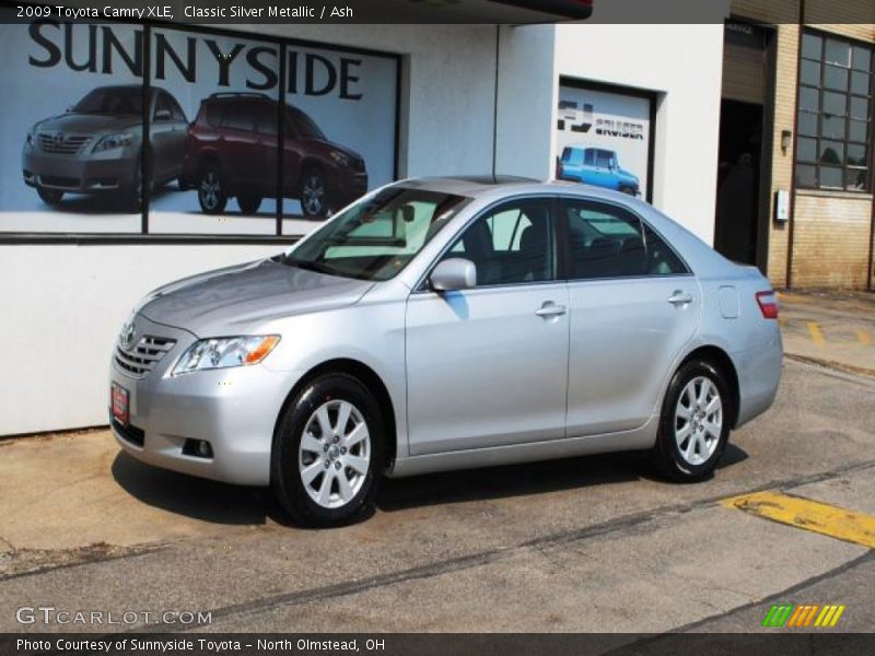 Classic Silver Metallic / Ash 2009 Toyota Camry XLE