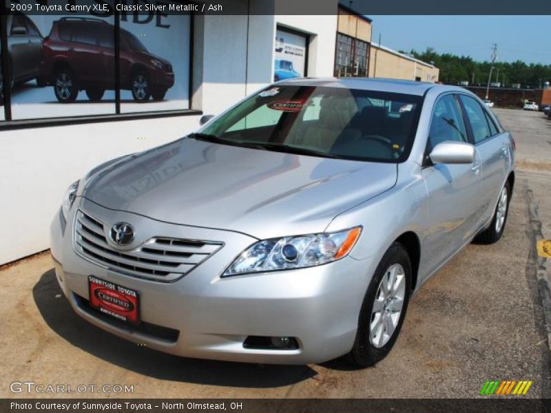 Classic Silver Metallic / Ash 2009 Toyota Camry XLE