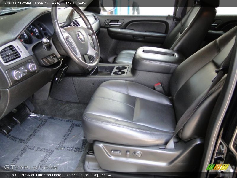  2008 Tahoe Z71 4x4 Ebony Interior