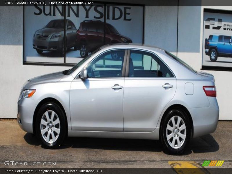 Classic Silver Metallic / Ash 2009 Toyota Camry XLE