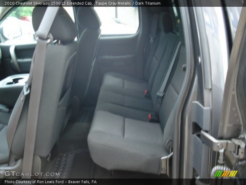 Taupe Gray Metallic / Dark Titanium 2010 Chevrolet Silverado 1500 LS Extended Cab