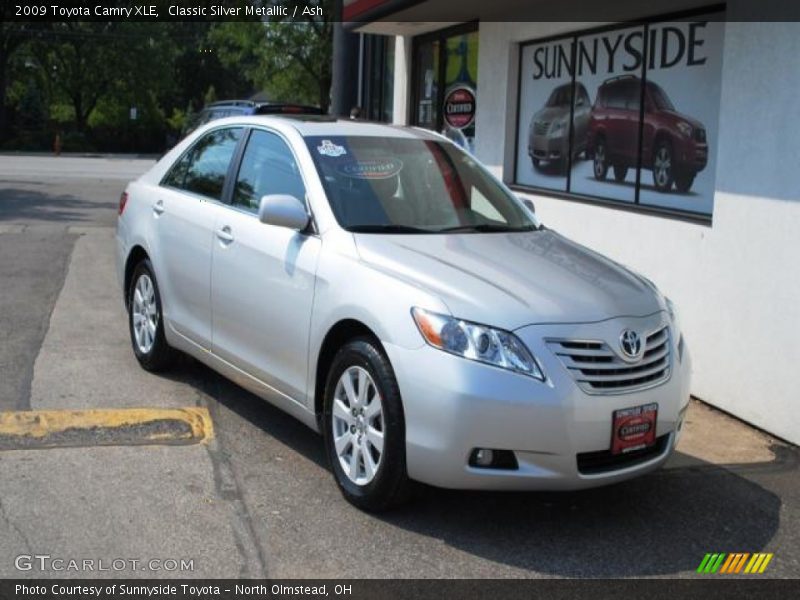Classic Silver Metallic / Ash 2009 Toyota Camry XLE