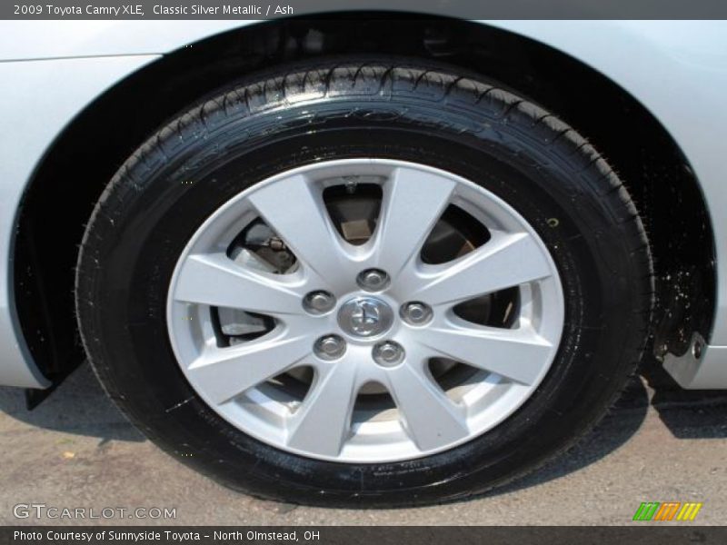 Classic Silver Metallic / Ash 2009 Toyota Camry XLE