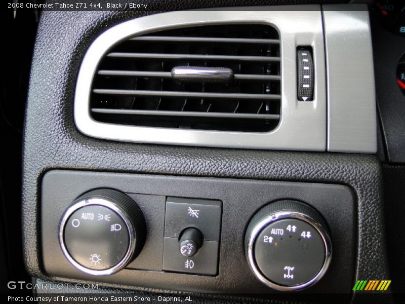 Controls of 2008 Tahoe Z71 4x4