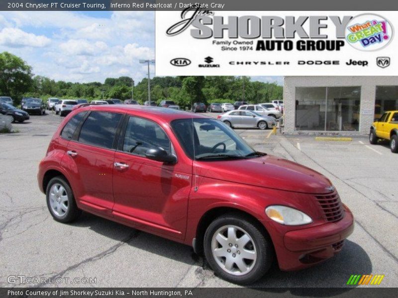 Inferno Red Pearlcoat / Dark Slate Gray 2004 Chrysler PT Cruiser Touring
