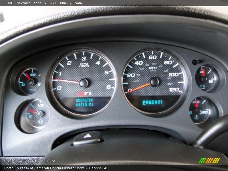  2008 Tahoe Z71 4x4 Z71 4x4 Gauges